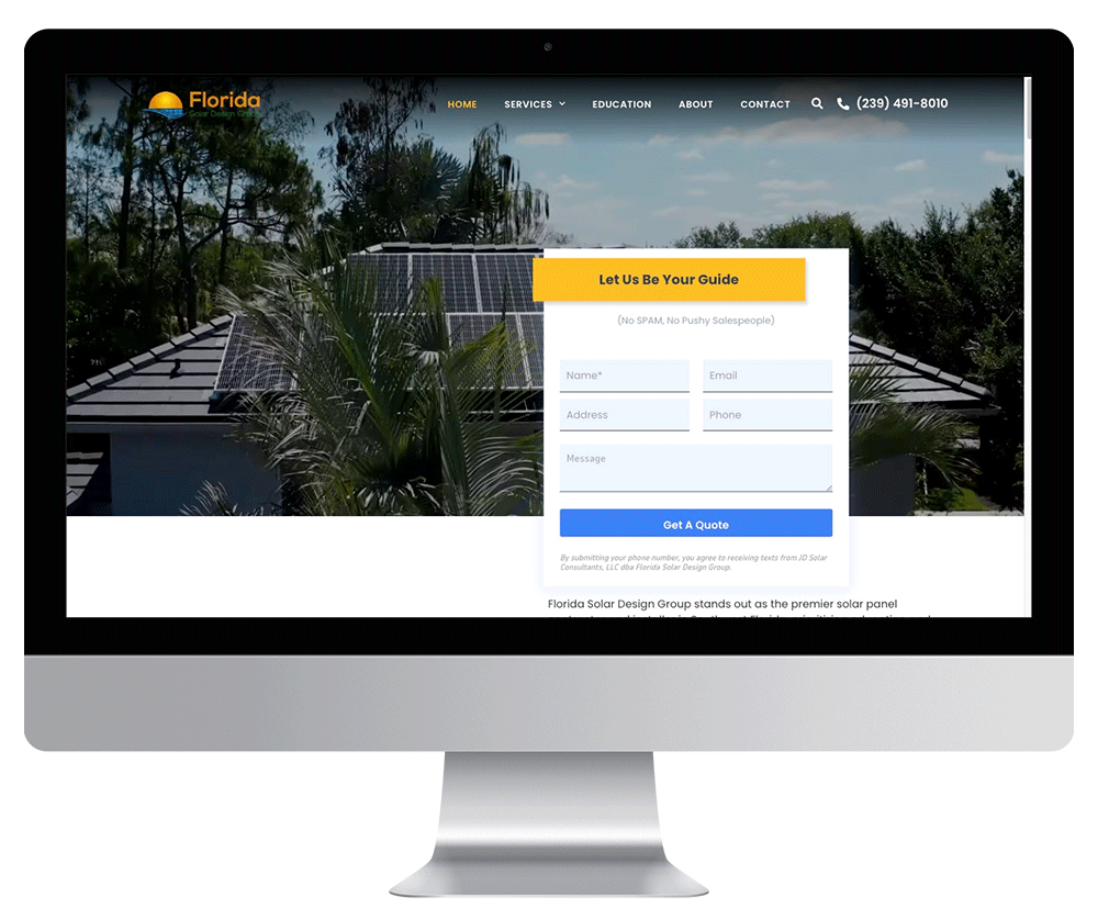 Florida Solar Design Group – Solar Energy Solutions